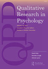 Qualitative Research in Psychology杂志封面